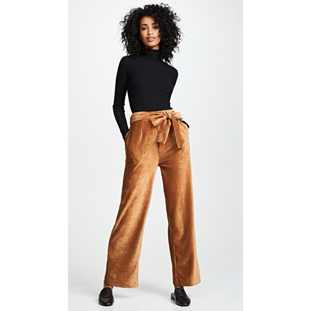 Rust Corduroy Pants
